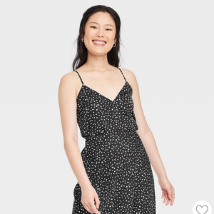 New Women Matte Satin Essential Cami Size‎ S